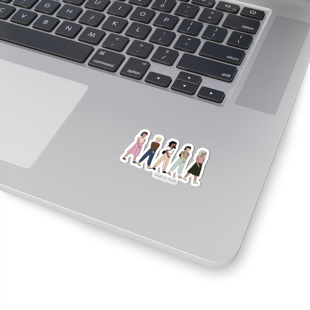 Inspirational Walk by Faith Stickers
