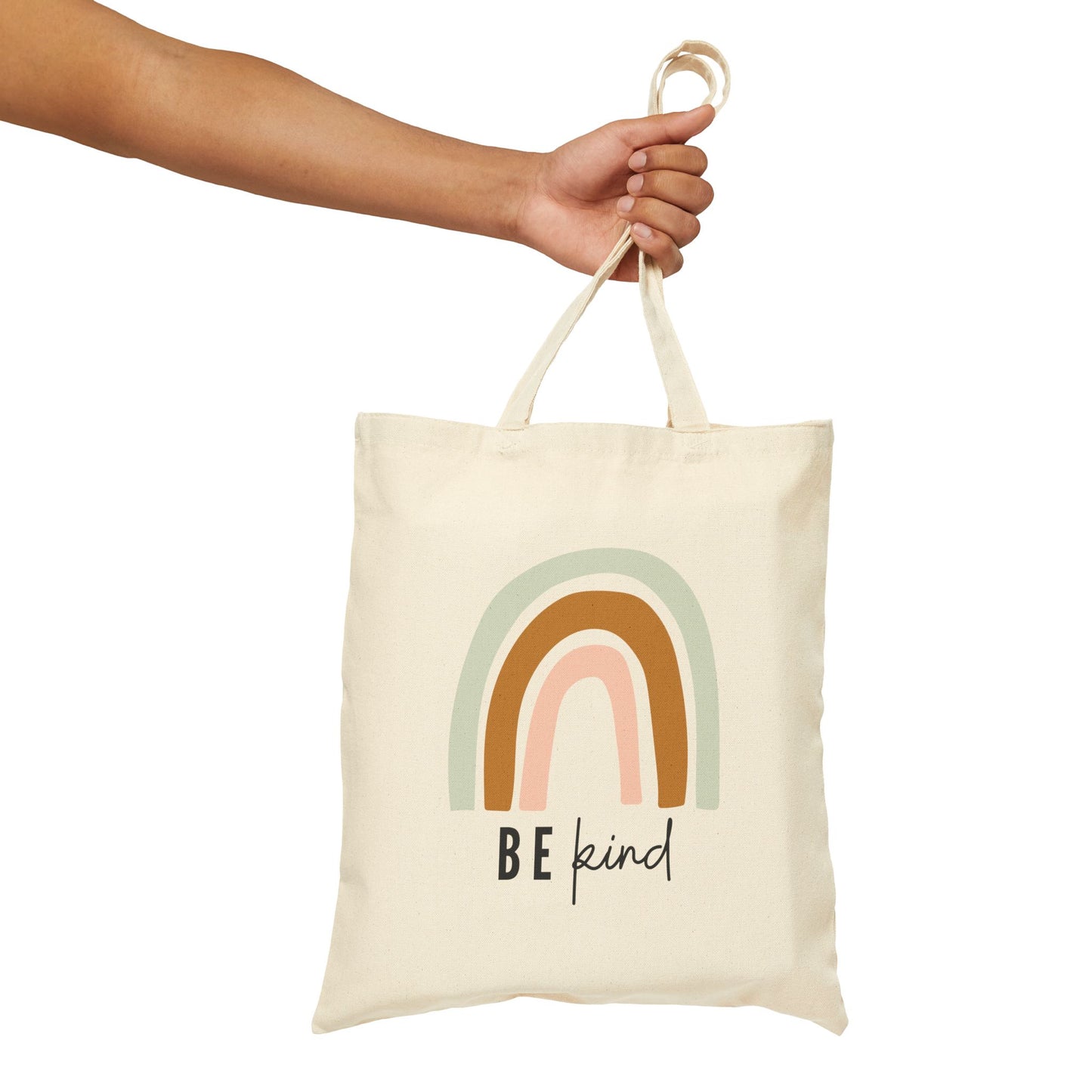 Be Kind Cotton Canvas Tote Bag