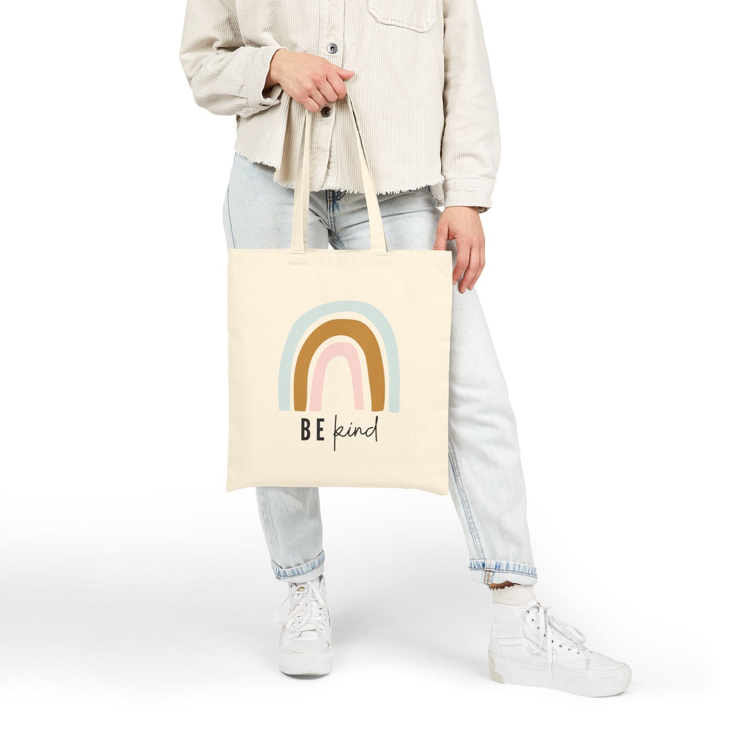 Be Kind Cotton Canvas Tote Bag