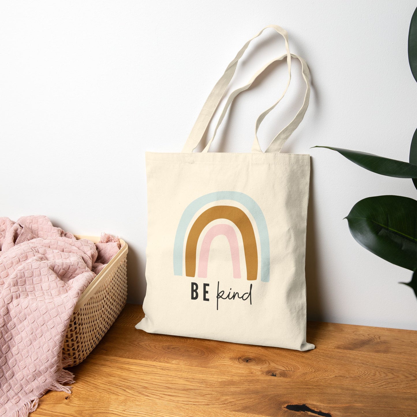 Be Kind Cotton Canvas Tote Bag