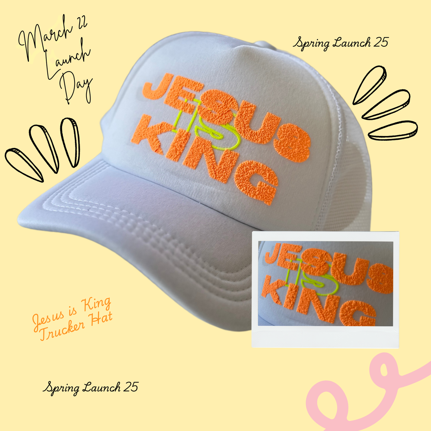 Jesus is King Hat