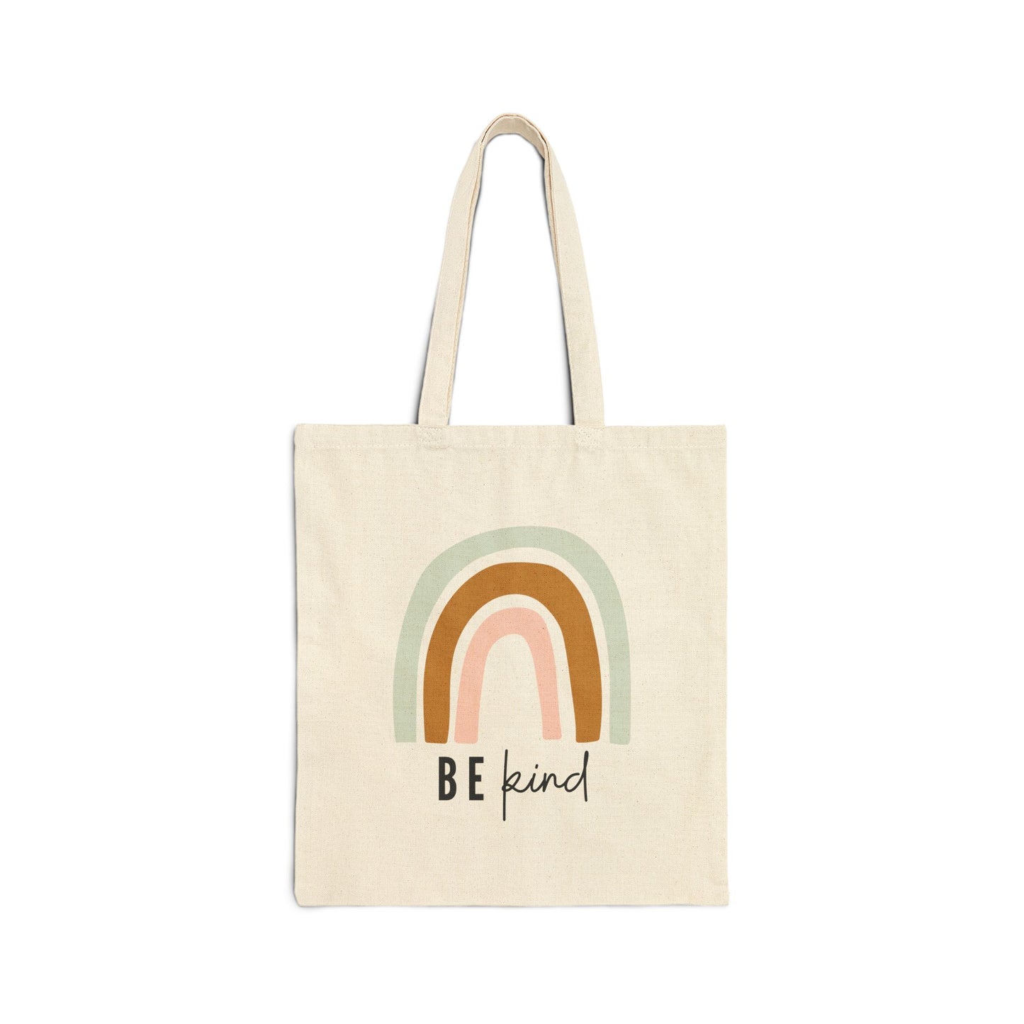 Be Kind Cotton Canvas Tote Bag
