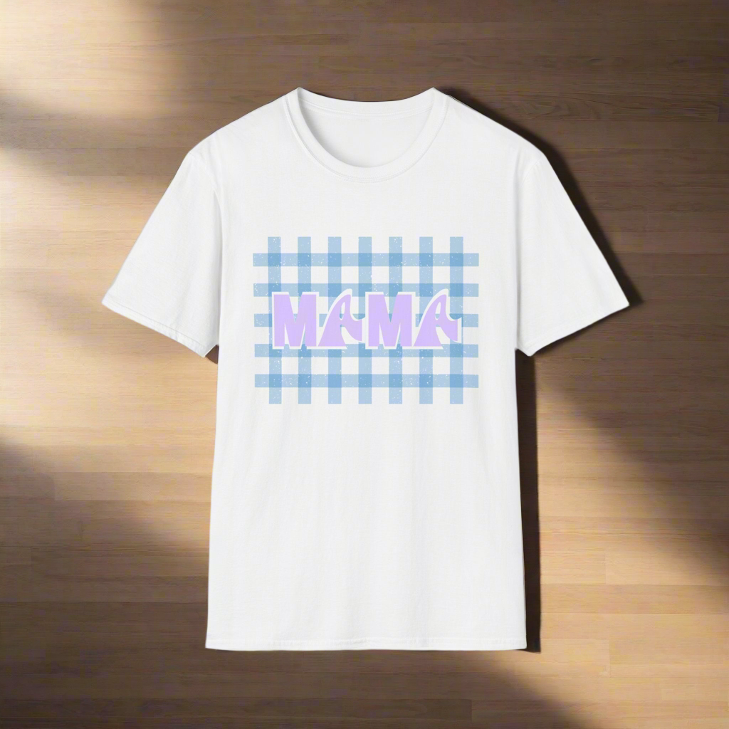 ¡Camisa azul de mamá sureña!