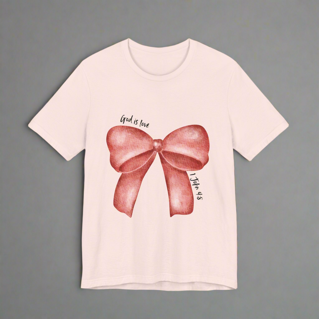 God is Love “PINK BOW”