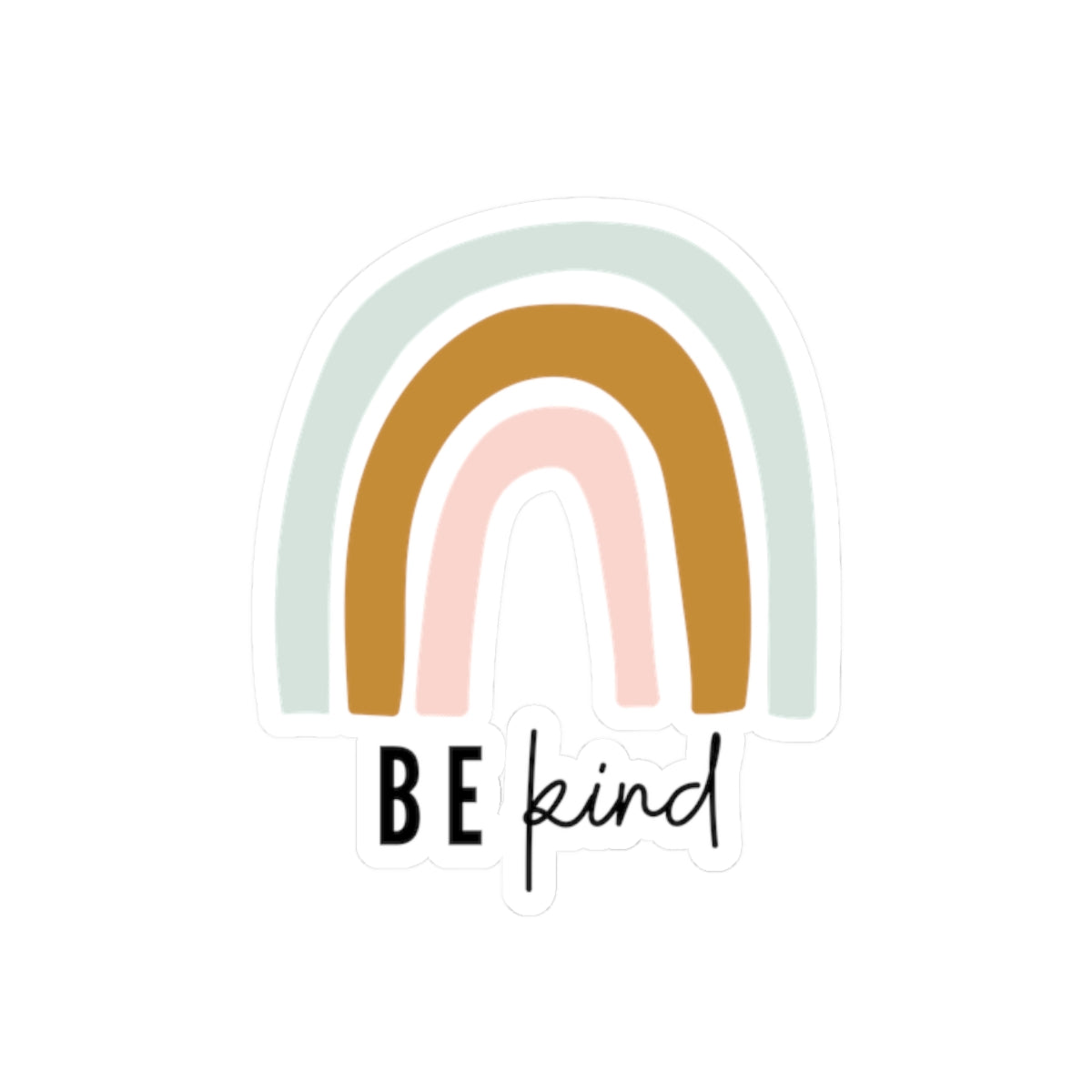 Be Kind Rainbow Stickers