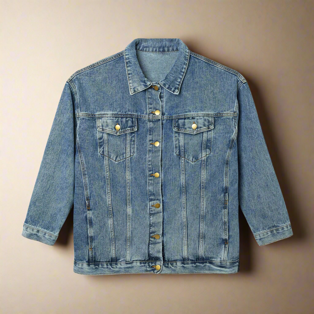 the Blessed & Protected Denim Jacket!