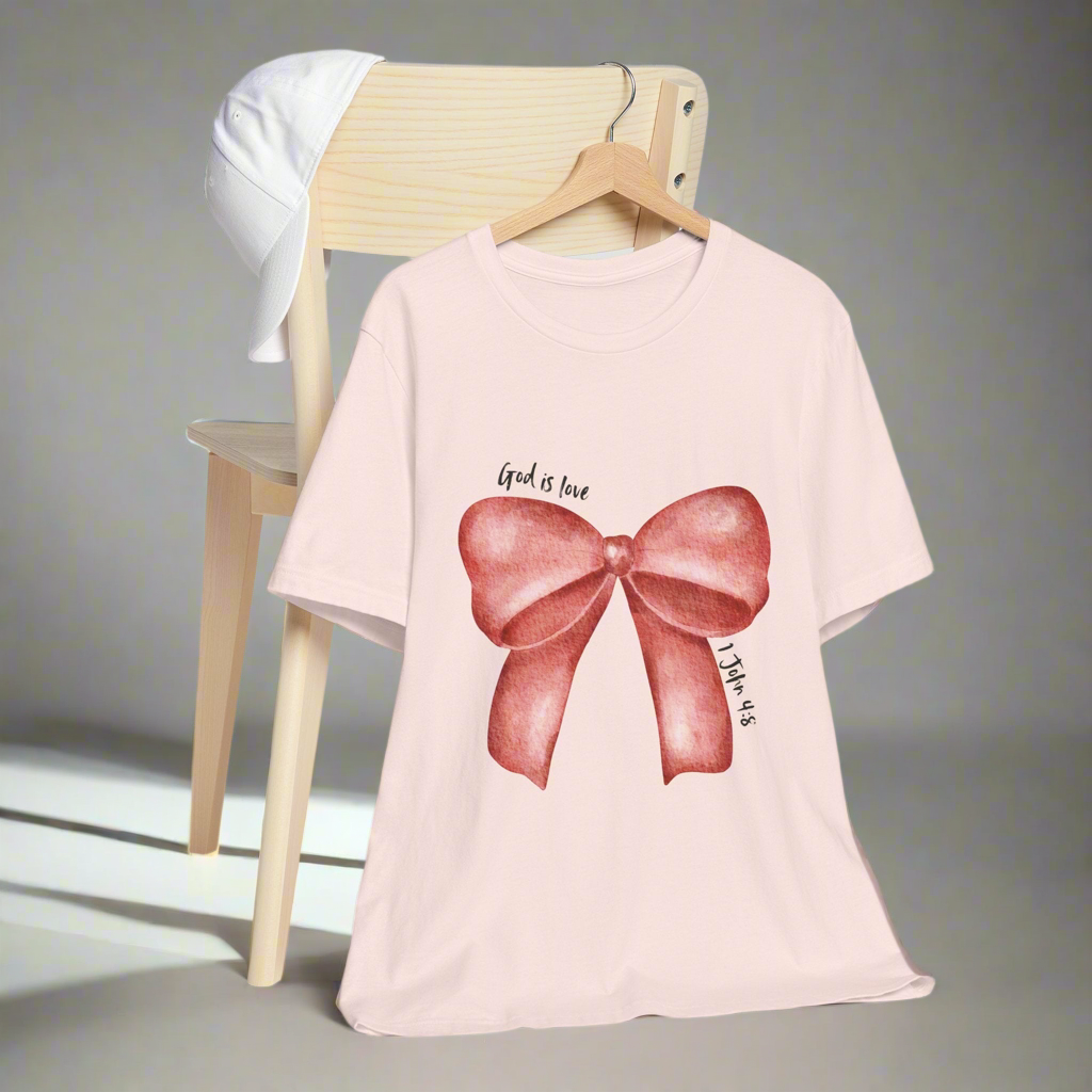 God is Love “PINK BOW”