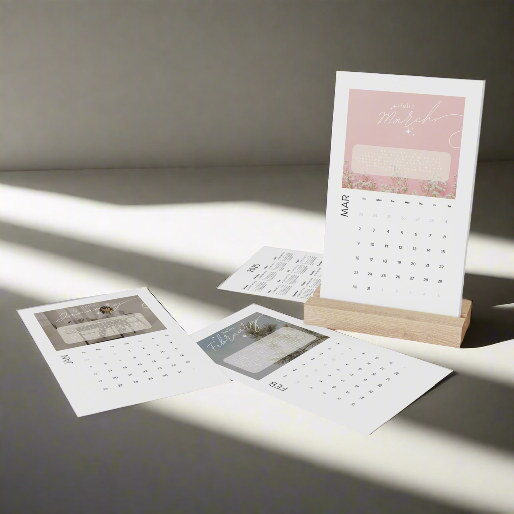 Desk Calendar - Monthly Scriptures for 2025