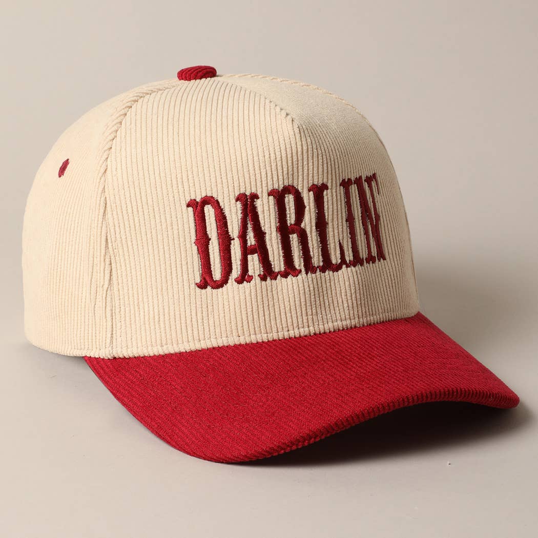 Darlin' Corduroy Baseball Hat